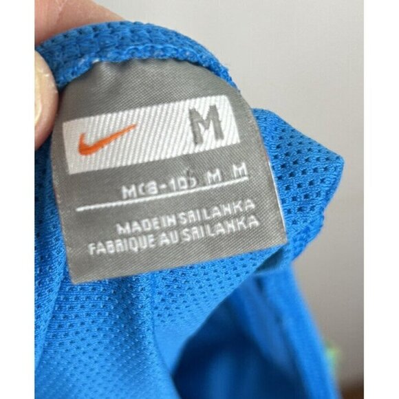 Nike Womens Green Blue Built in Bra Racerback Tank Top Size Medium (8/10) - Picture 7 of 9